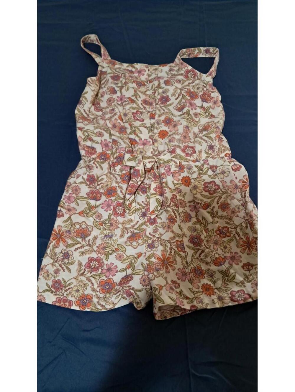 OLD NAVY NwT Girls Sumner Romper Size 6/7. Floral Print.โ NWT